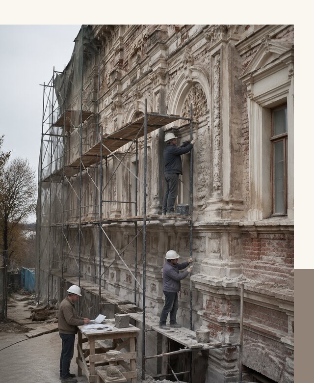 Реставрация объектов культурного наследия под ключ в Арзамасе